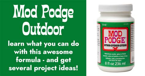 modge podge walgreens|I discovered an outdoor formula of Modge Podge. I。